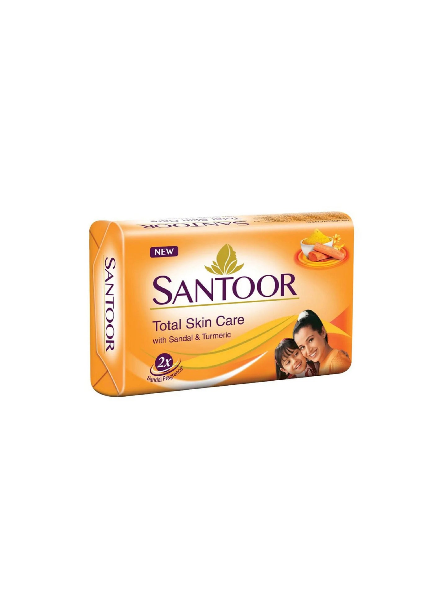 Santoor Sandal And Turmeric Soap 100G