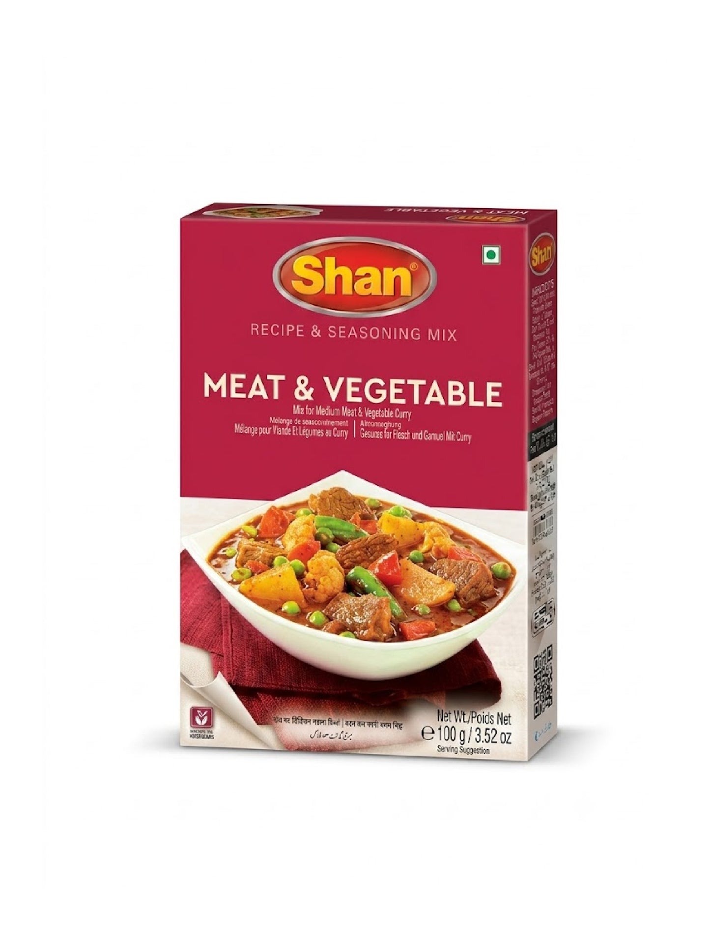 Shan Meat Vegetable Masala 100G